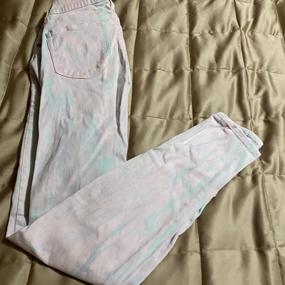 PAIGE Candy Marbled Pastel Stretch Verdugo - Picture 8 of 11